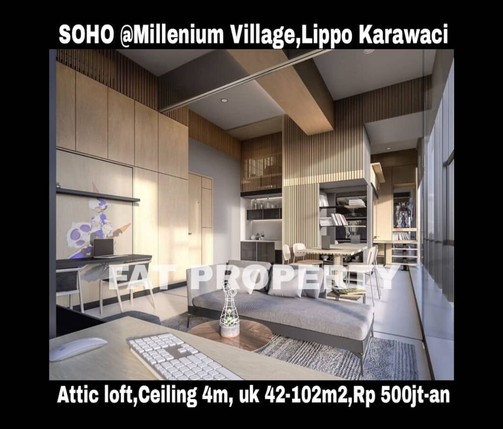 Segera launching Smart Office Smart Home (SOHO) di Millenium Village,Lippo Karawaci.