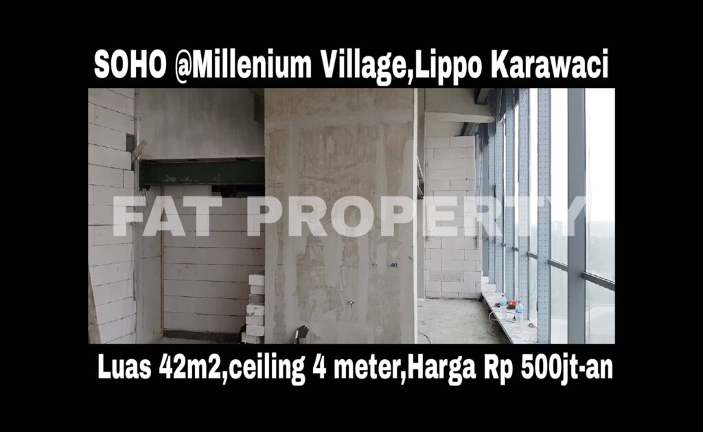 Wowww SOHO hanya Rp 500jt-an! 
