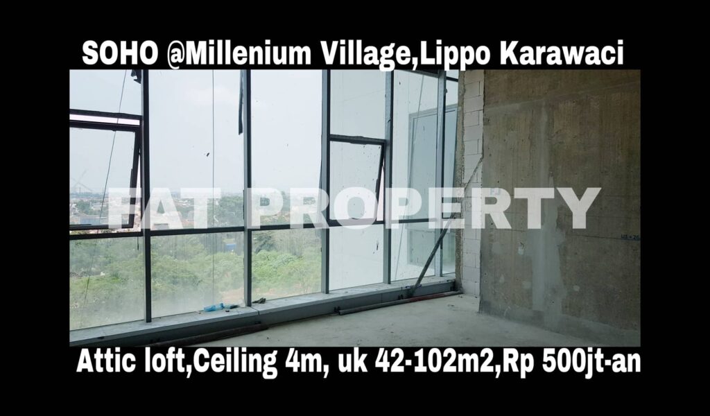 Segera launching Smart Office Smart Home (SOHO) di Millenium Village,Lippo Karawaci.