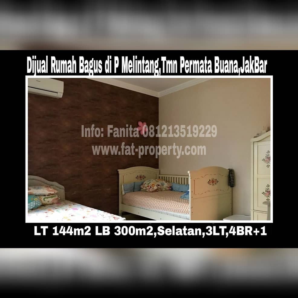 Dijual rumah mewah bagus di Jl.Pulau Melintang,Taman Permata Buana,samping Puri Indah,Jakarta Barat.