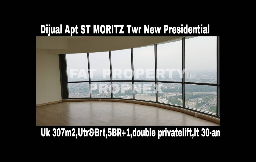 Dijual Apartment ST MORITZ Tower terbaru dan terbaik,New Presidential Tower.