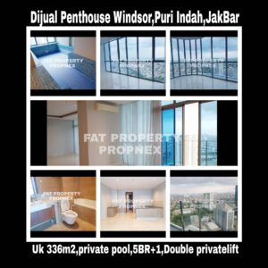 Dijual Penthouse Apartment Windsor Puri Indah,Jakarta Barat.