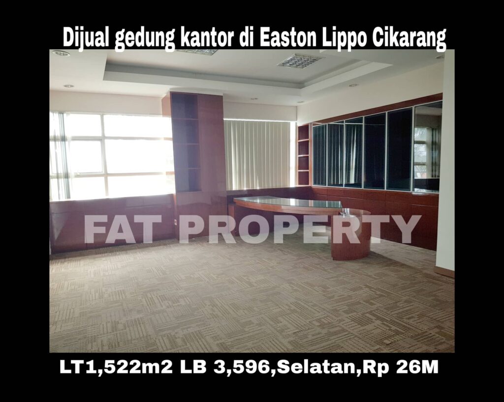 Dijual gedung di Easton Commercial Centre,Jl Gunung Panderman,Lippo Cikarang.