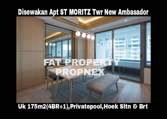 Disewakan Apartment ST MORITZ Tower terbaru dan terlengkap: New Ambasador.