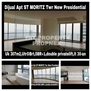 Dijual Apartment ST MORITZ Tower terbaru dan terbaik,New Presidential Tower.