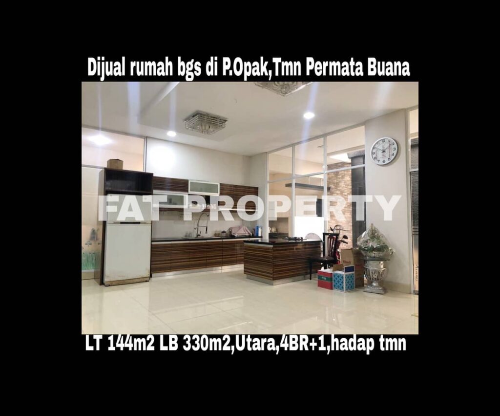 Dijual rumah mewah bagus di Jl.Pulau Opak,Taman Permata Buana,samping Puri Indah,Jakarta Barat.