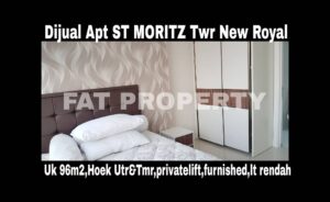 Dijual Apartment ST Moritz di Jl Puri Indah Jakarta Barat.