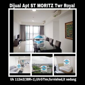 Dijual Apartment ST MORITZ di Puri Indah,Jakarta Barat.