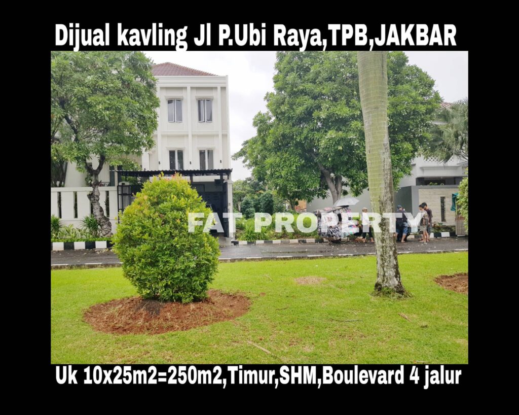 Dijual kavling di perumahan mewah di Pulau Ubi Raya,Taman Permata Buana,Jakarta Barat.