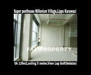 Dijual Super Psenthouse Apartment Millenium Village Tower Fairview,Lippo Karawaci.