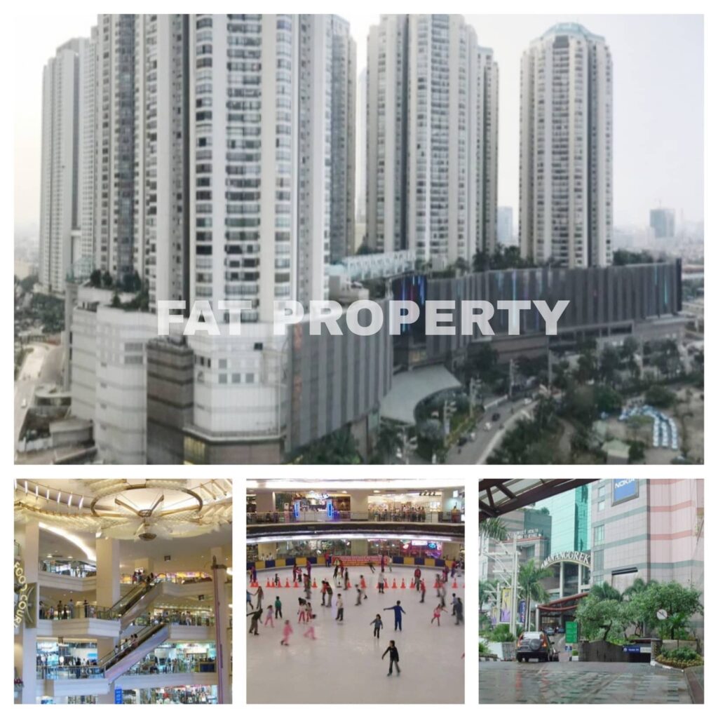 Dijual Condominium Taman Anggrek (di atas Mal Taman Anggrek),Tower 4.Jl. Letjen S. Parman,Jakarta Barat.