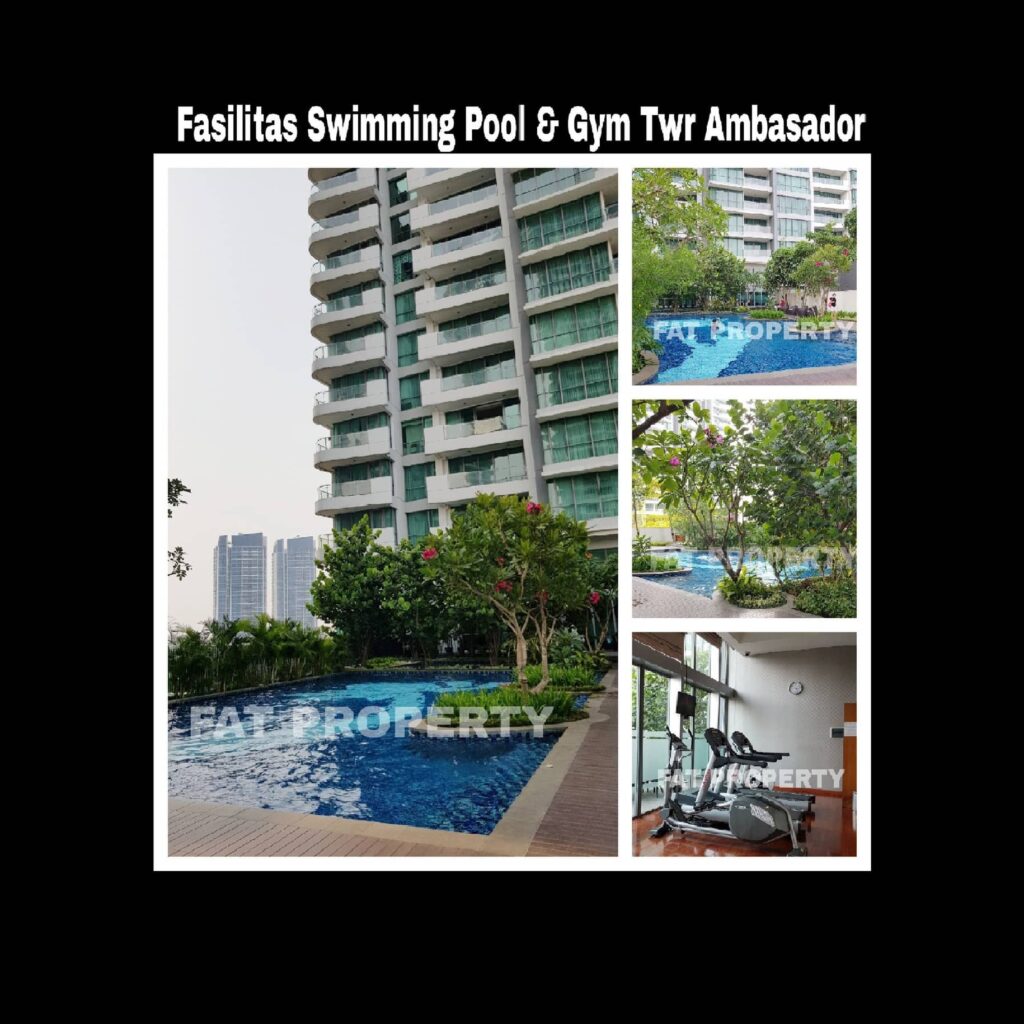 Dijual Apartment ST MORITZ Tower Ambasador luas 157m2 di lt 20-an. 