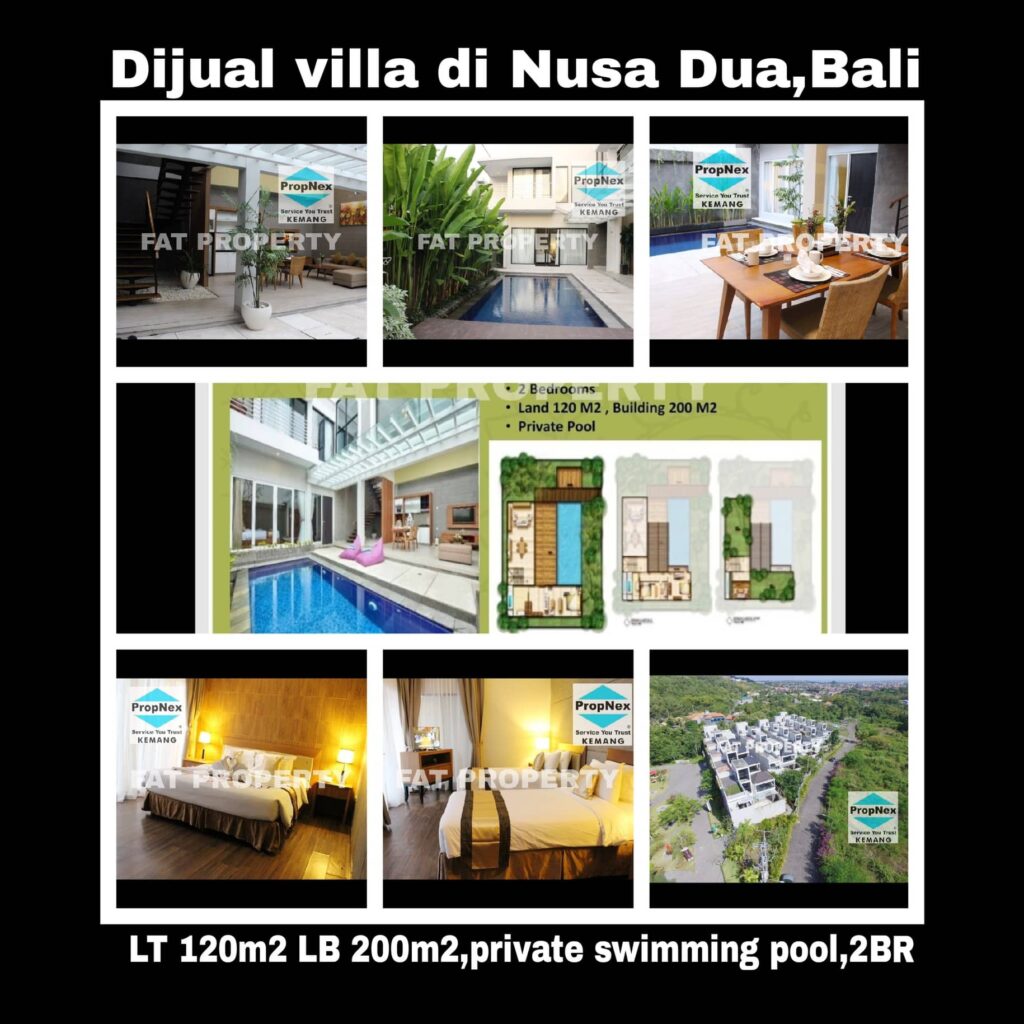 Dijual private villa di Jl Darmawangsa,Nusa Dua,Bali,Bellevue Heritage Villa by Gapura Prima.