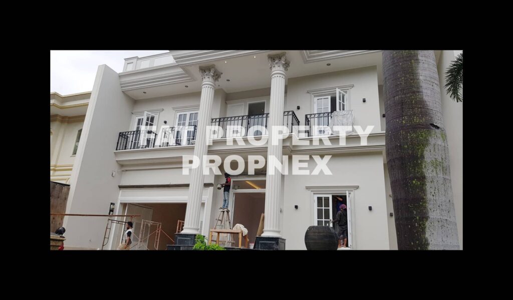 Dijual rumah mewah baru renov bergengsi di Taman Resort Mediterania,Pantai Indah Kapuk,Jakarta Utara.