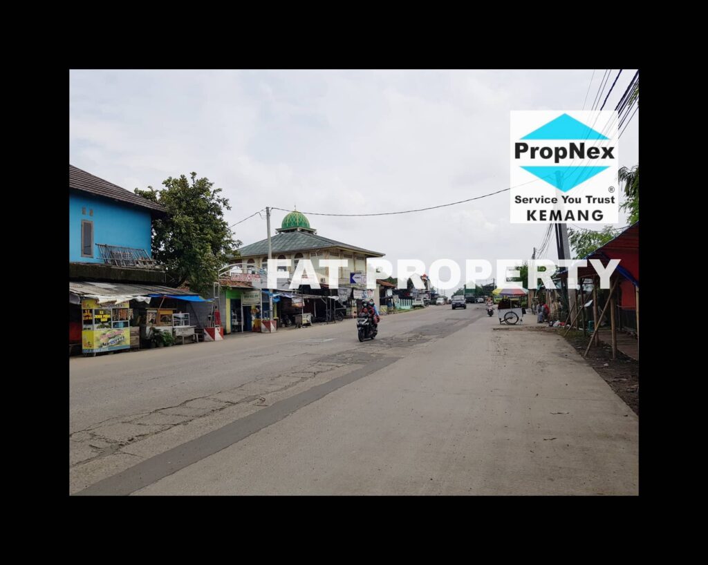 Dijual lahan komersil atau industry bersertifikat di jalan raya Pasar Kemis,Cikupa,Tangerang.