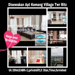 Disewakan Apartement Kemang Village, integrated development terlengkap di Jakarta Selatan.