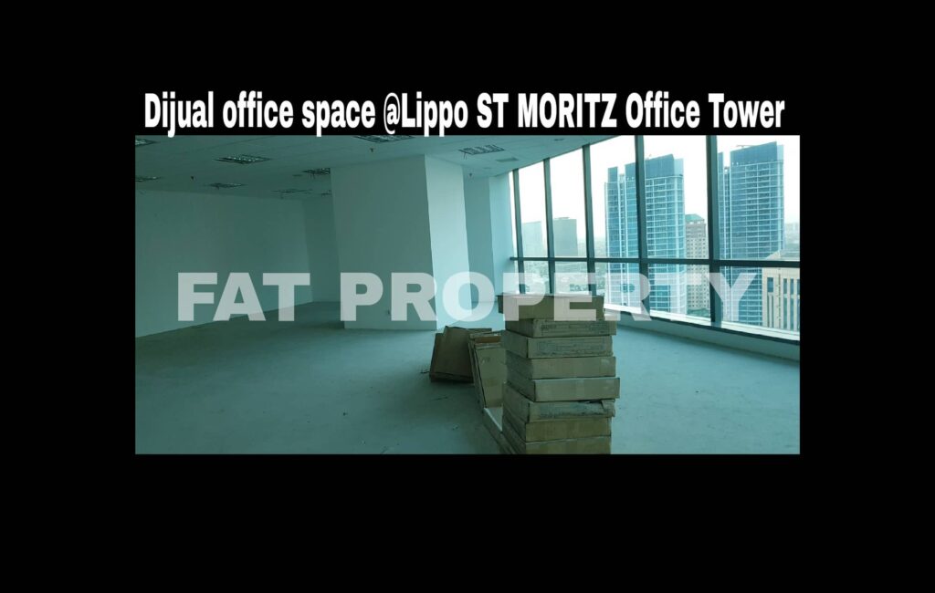 DIJUAL Office Space di kompleks paling bergengsi dan terkomplit di Jakarta Barat : LIPPO ST MORITZ OFFICE TOWER