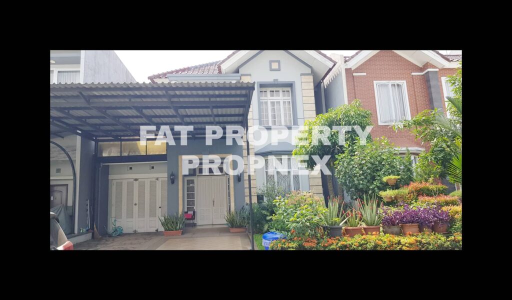 Jual cepat rumah bagus asri di Sutera Intan,Alam Sutera,Serpong.