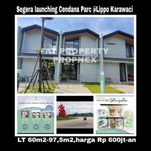 Rumah millenial di Lippo Karawaci harga Rp 600jt-an?