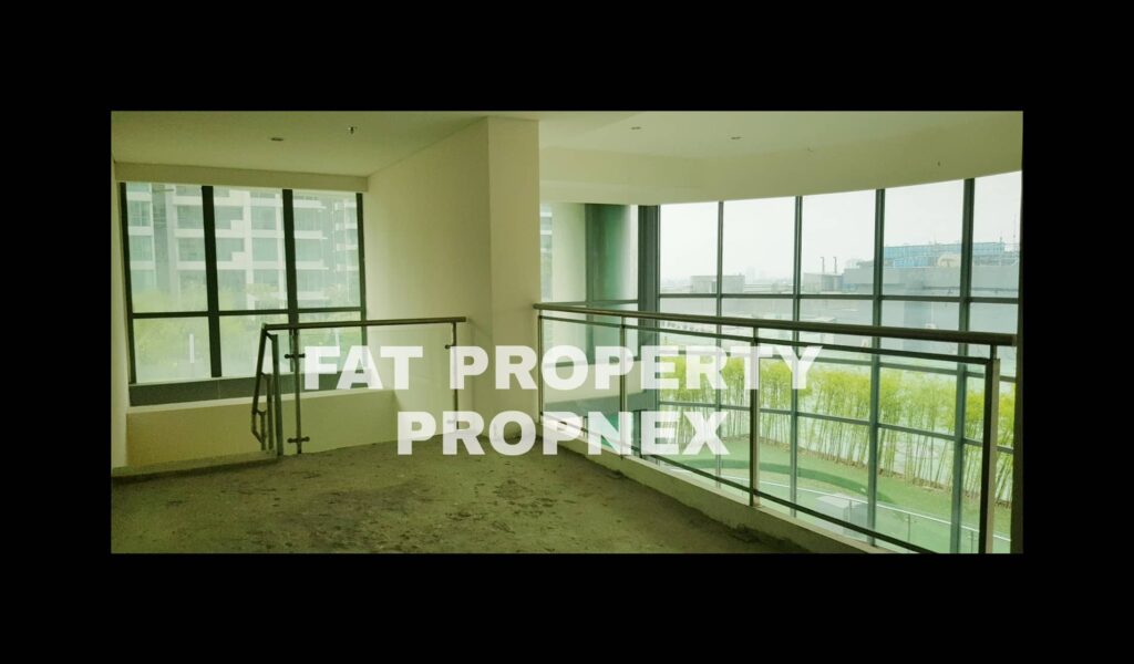 Dijual Garden Penthouse di ST MORITZ Tower New Presidential 387 m2 Dengan Balkon Melengkung