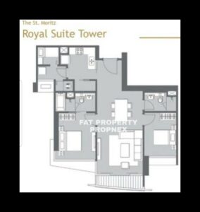 Disewakan Apartment ST MORITZ Tower Royal,Puri Indah,Jakarta Barat.