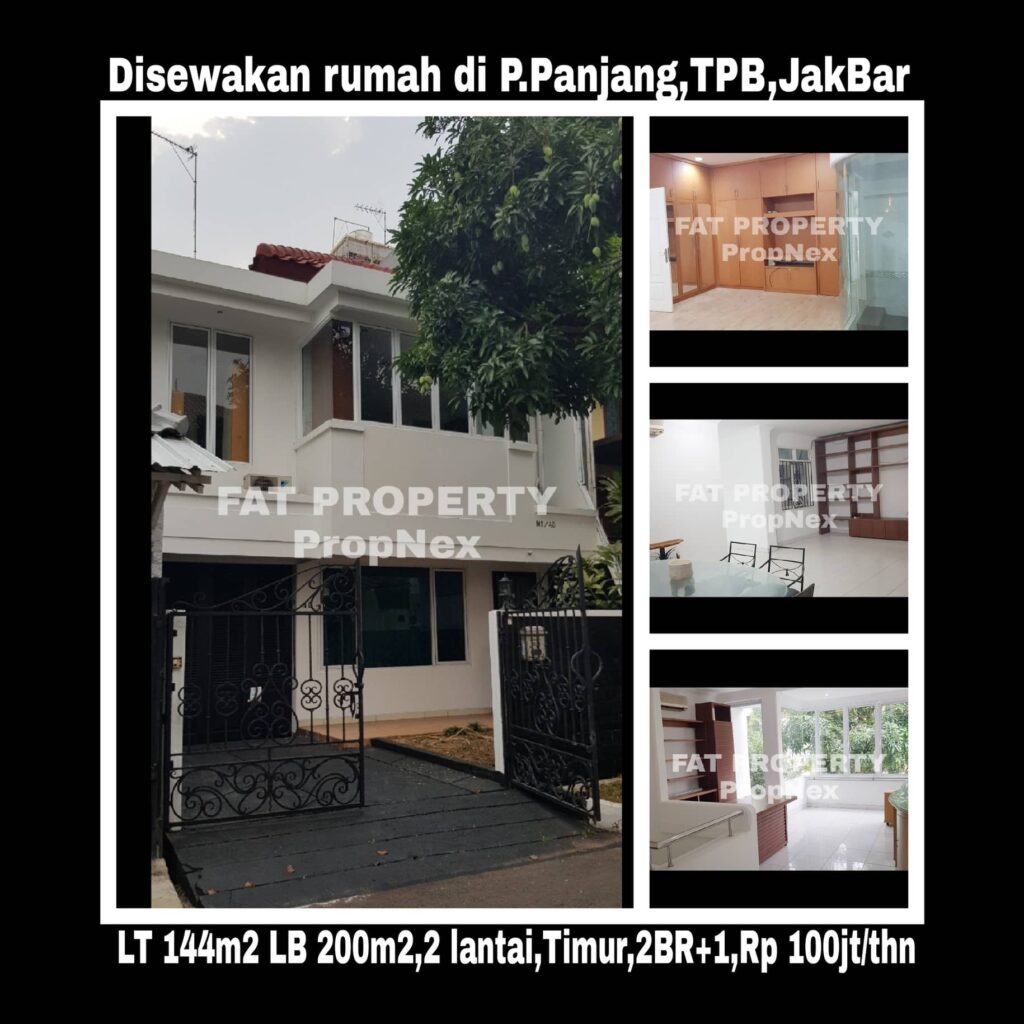 Disewakan rumah komplek elite di Taman Permata Buana Jl Pulau Panjang,samping Puri Indah,Jakarta Barat.