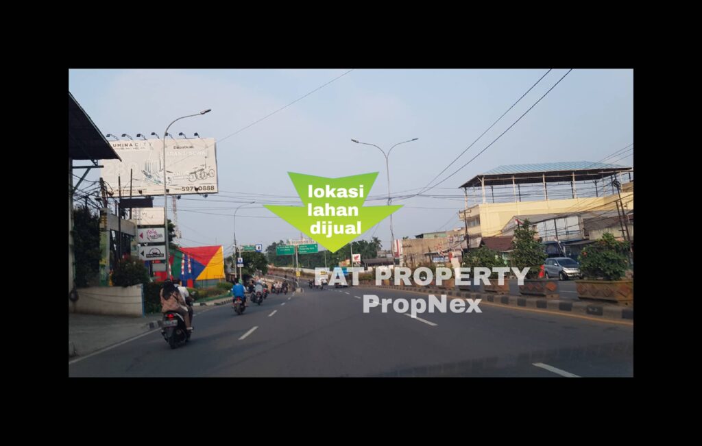 Dijual lahan komersil/tanah industry ex pabrik garmen Jl Gatot Subroto,Jatiuwung,Tangerang.