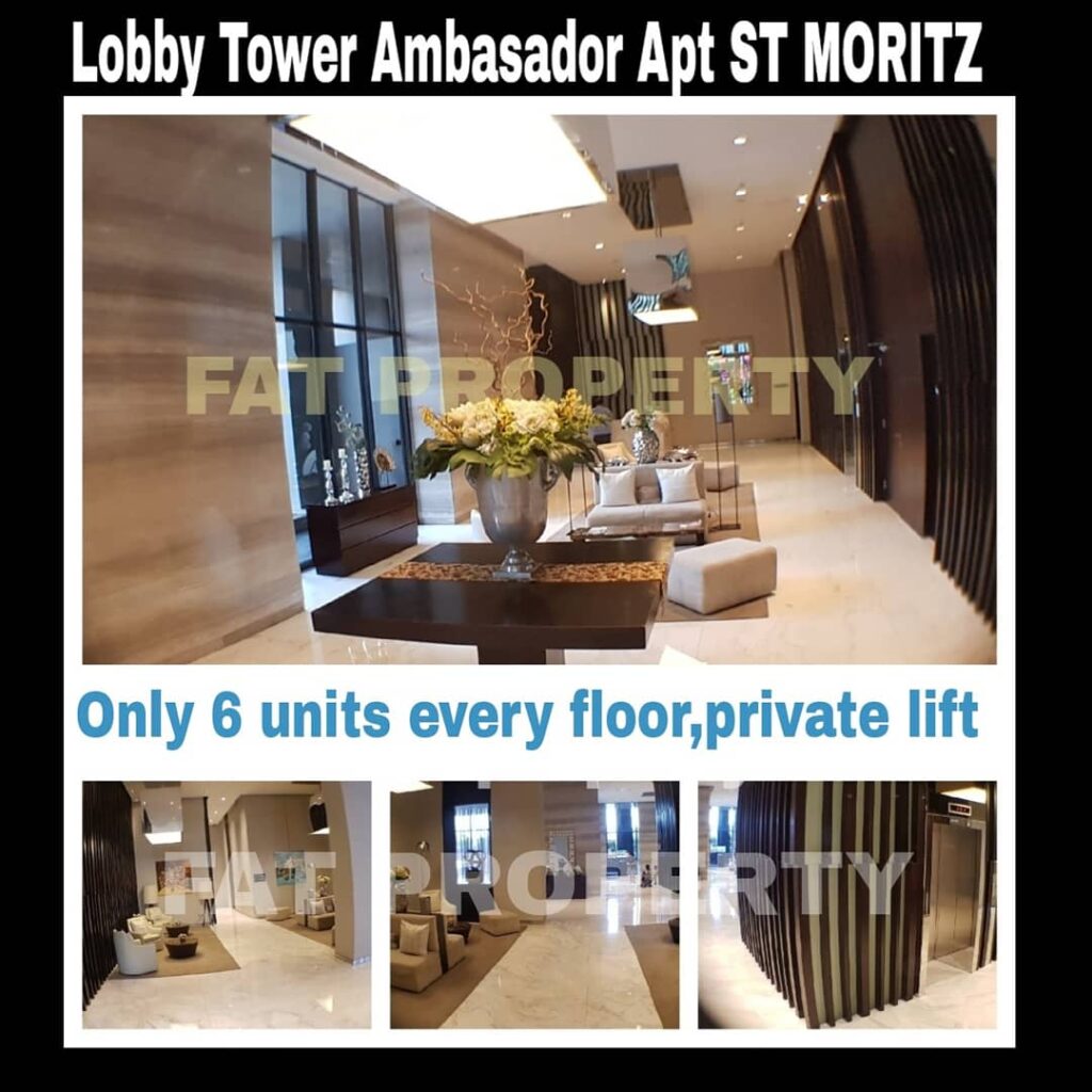 Dijual/disewakan Apartment ST MORITZ Tower Ambasador,paling strategis di tengah2 Lippomal Puri.